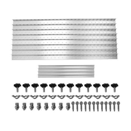 Lot De 7 Supports De Montage Pour Panneau Solaire, Sans Perçage, Supports De Panneau Solaire En