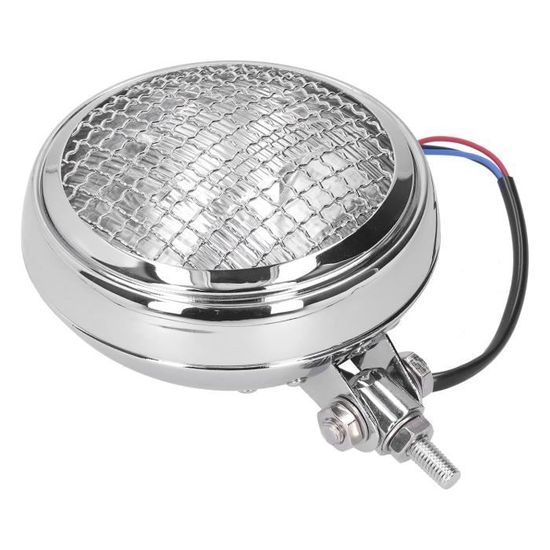 Phare Moto Rond Vintage 5.75" 35W 12V – Universel GN125 Custom Café Racer Bobber