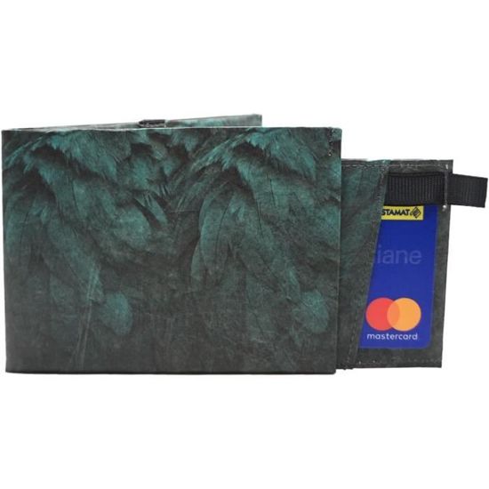 Portefeuille Ultra Plat Modern Man – Protection RFID, étui à Cartes Noir Pour Homme