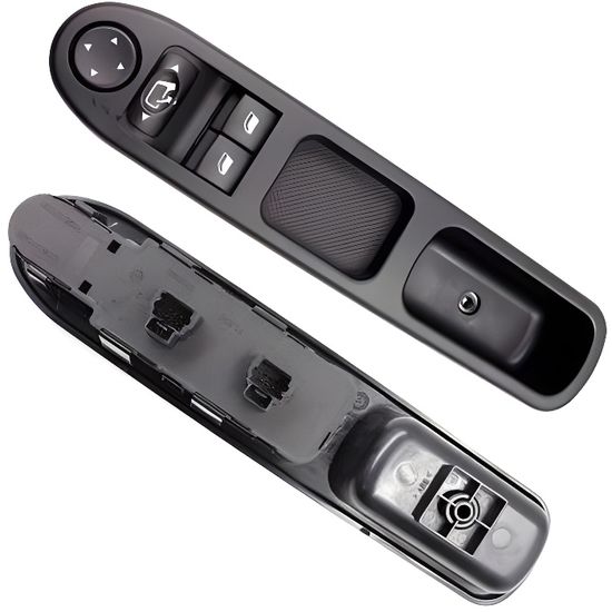 Aerzetix: C18711 Interrupteur Bouton Lève-vitres Compatible 6554.KT