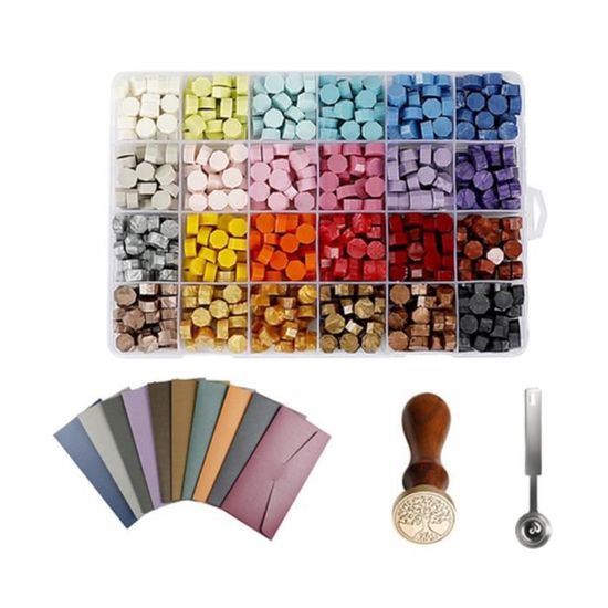 CRASPIRE Tampon De Cire Amovible En Laiton Avec Poignée En