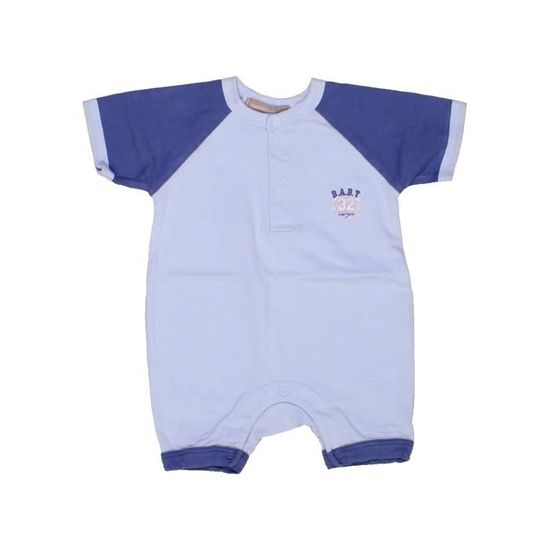 Combinaison Courte Bebe Garcon 3 Suisses 3 Mois Bleu Ete Rose Cdiscount Pret A Porter