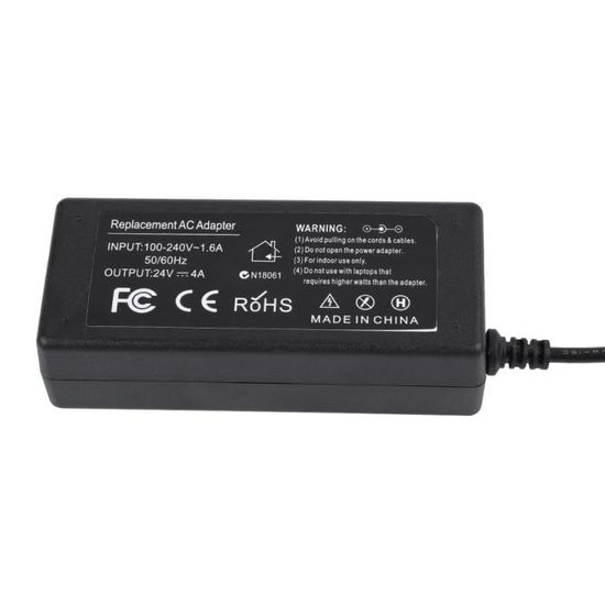 HQRP 19V 3.42A 65W AC Adapter For LG Monitors - Replacement Power Supply Cord + Euro Plug - View #9