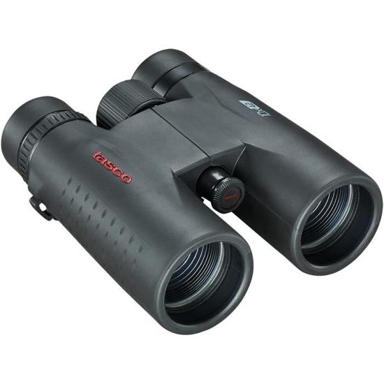 Jumelles Tasco Essentials 10x42 Prisme Toit - Observation Lumineuse Avec Sangle Et Housse