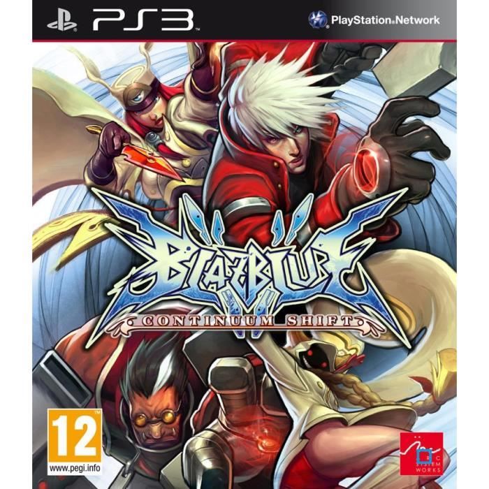 Midway Blazblue Continuum Shift / Jeu Console PS3