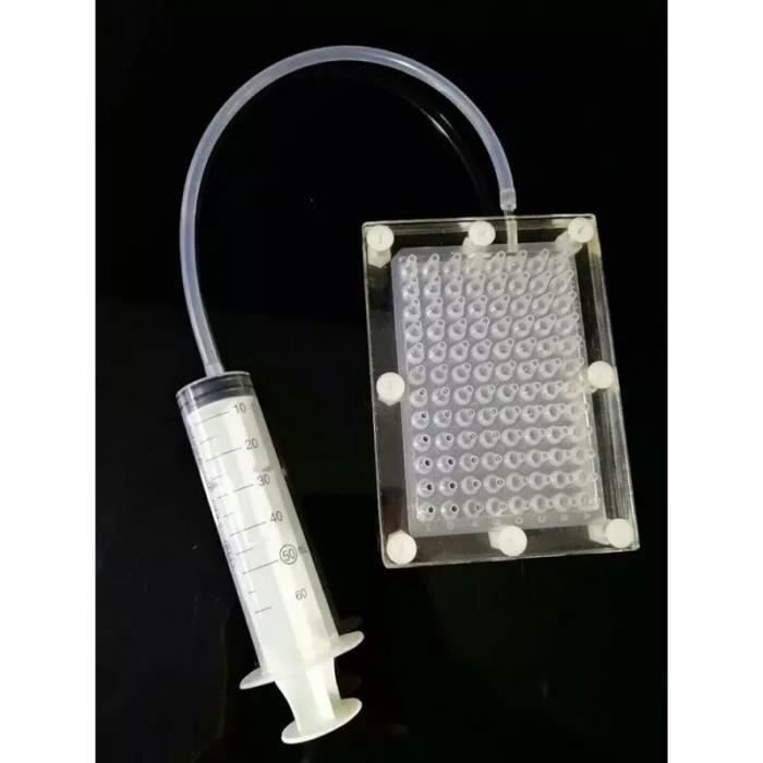 Machine à Caviar à 100 trous - Outils gastronomiques moléculaires boîte à Caviar passoire avec Tube, gadge - Modèle: - WMHXGJA01894