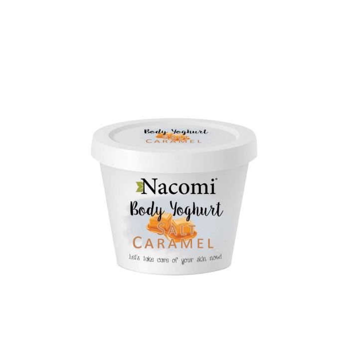 NACOMI Yaourt corporel – Caramel salé 180 ml Crème pour le corps