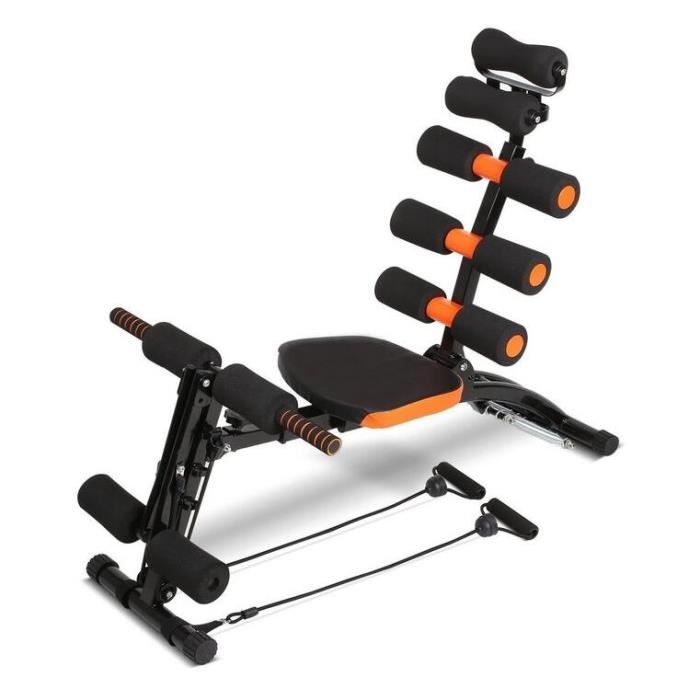 Appareils Abdominaux BIGZZIA - AB Booster Plus Noir / Orange