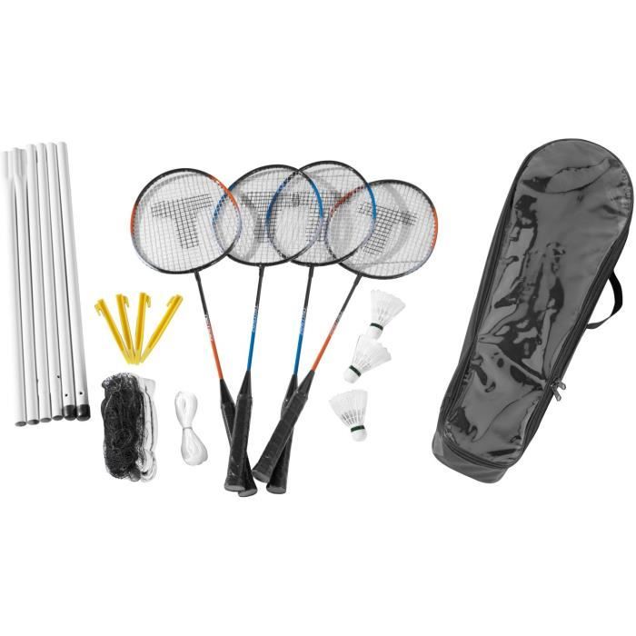 Jeu de badminton + filet