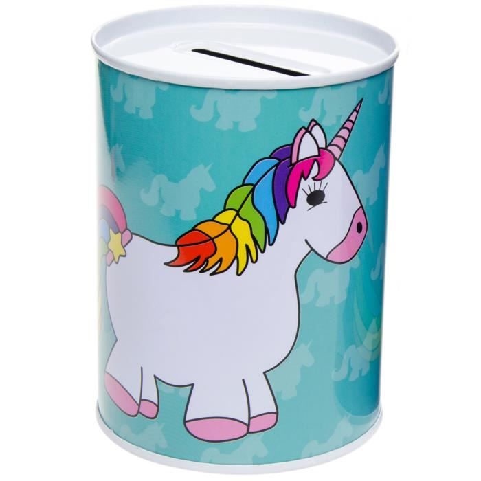 LG-Imports tirelire licorne 10 x 4 cm vert