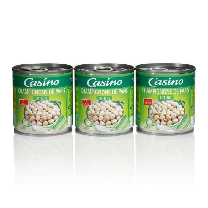 Champignons entiers- Premier choix - 3X115g