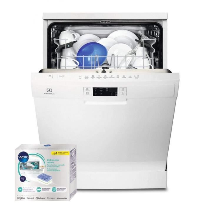 ELECTROLUX LAVE-VAISSELLE posable BLANC 45dB 13 couverts 60cm AirDry