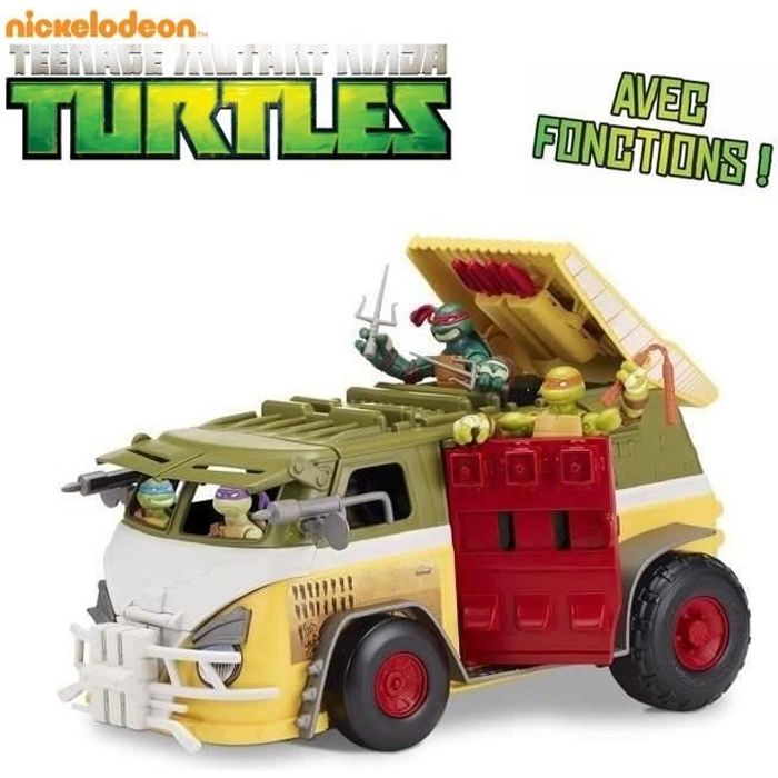 TORTUES NINJA Camion de Combats