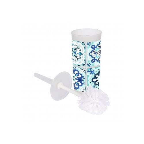 Brosse WC en Plastique Imprimé Mosaïque