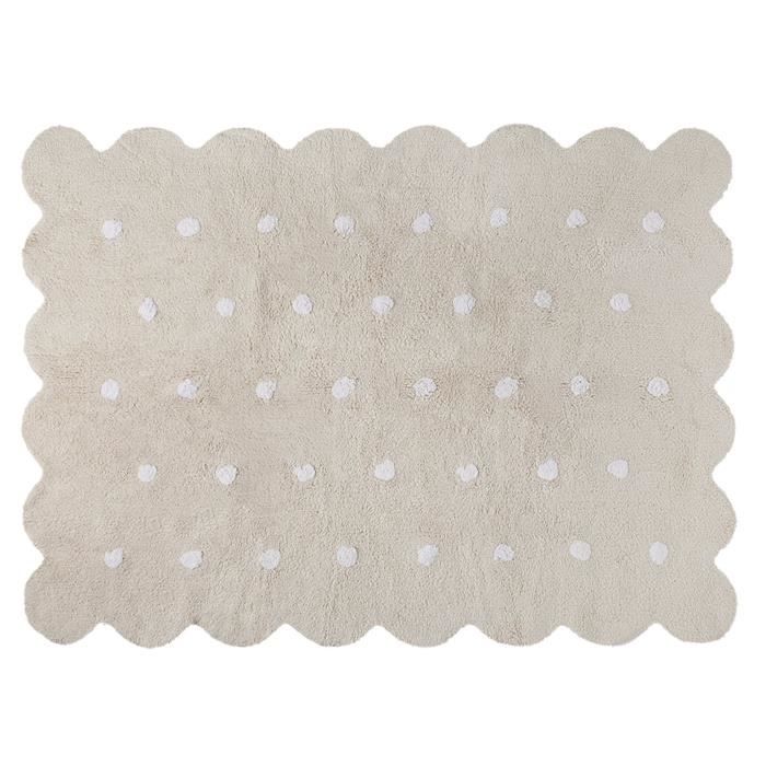 EN - Tapis de sol enfant 120x160 cm biscuit beige