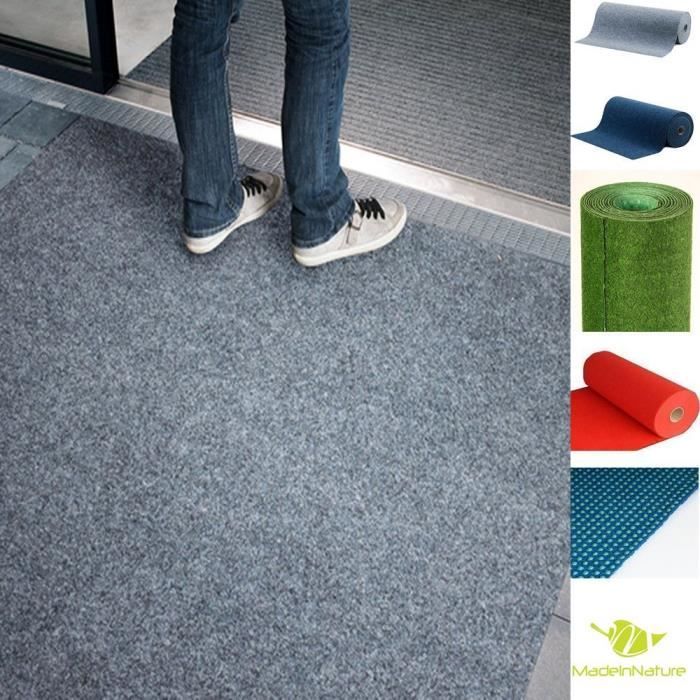 Moquette d'extérieur ou d’intérieur - dimensions et couleurs au choix - tapis type gazon artificiel - revêtement de sol outdoor