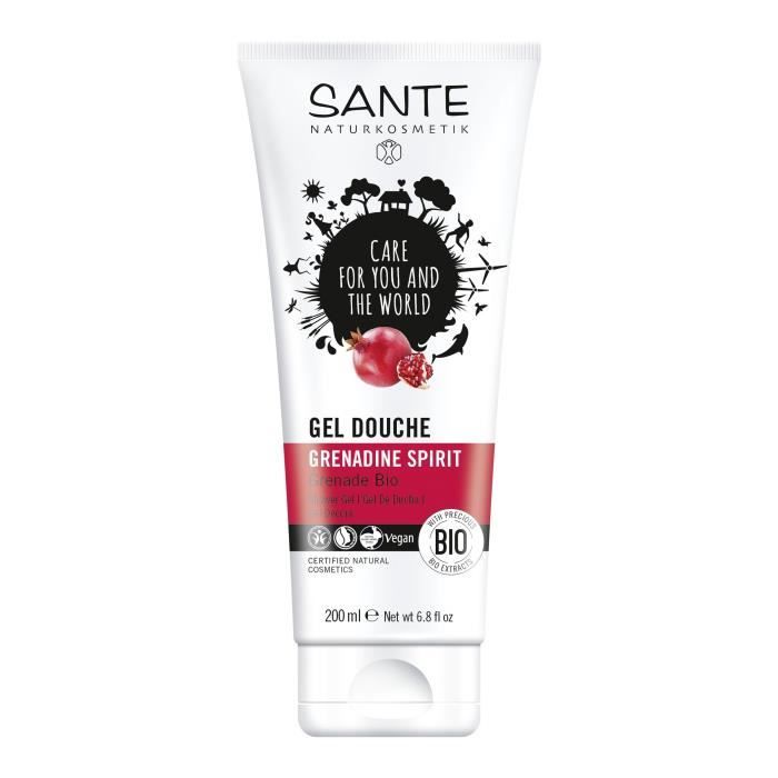 SANTE Gel douche Grenadine Spirit - 200 ml