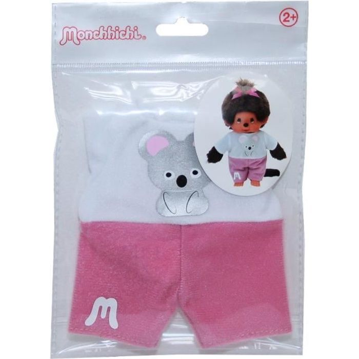 Kiki - Monchhichi - Selection Boutique Fashion - Vêtements, Mode de Poupée [Koala Schlafanzug]