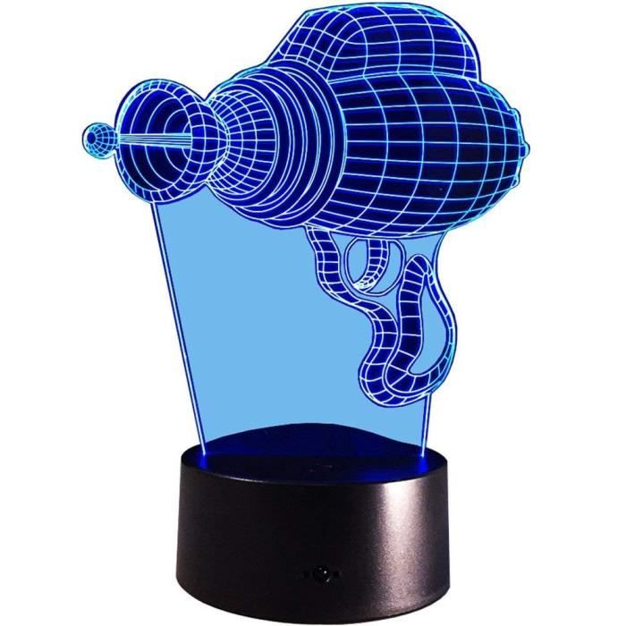 Illusion 3D Perceuse Electrique LED Lampe Art Déco Lampe Lumières LED Décoration Maison Enfants Meilleur Cadeau Lumière LF729151