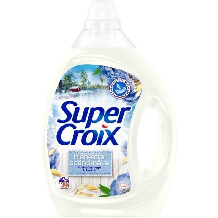 SUPER CROIX Lessive Bien-être Scandinave - 1,95 L