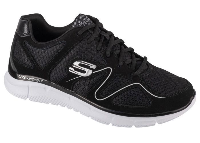 Skechers Baskets Sneakers Homme Noir Skechers Verse - Flash Point