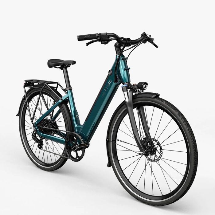 Fiido C11 Bleu City E-bike Vélo électrique avec batterie amovible