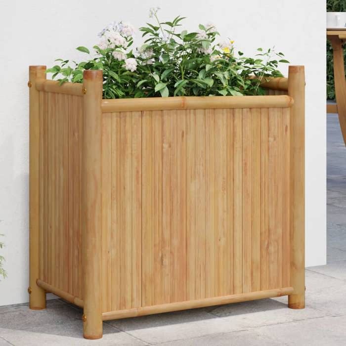 VIDAXL Jardinière bambou 50 cm - vue 2