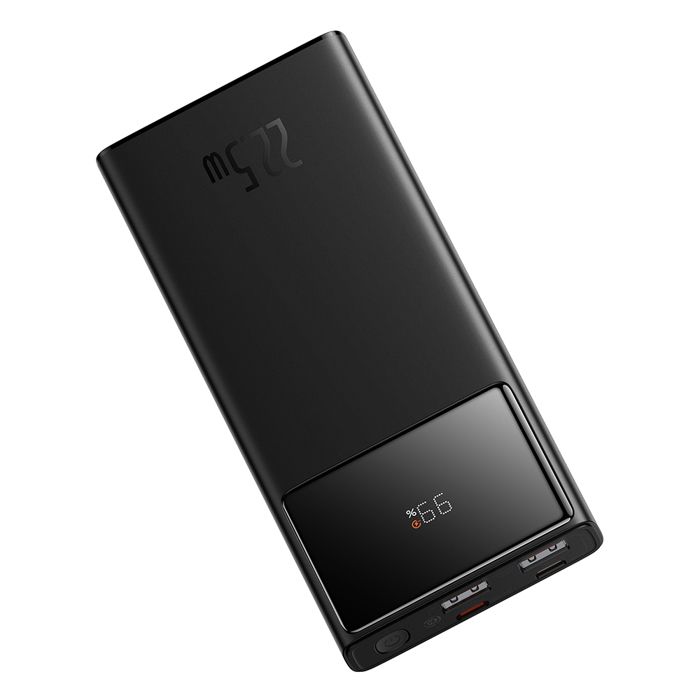 Batterie externe - BASEUS - Star-Lord - 10000mAh - 2x USB - Type-C - Noir
