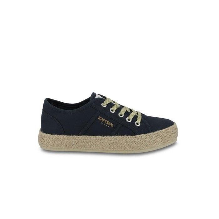 Kaporal Baskets Femme - KAPORAL - Biorgaty - Marine - Plat - Lacets