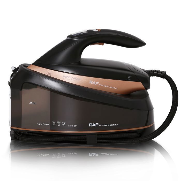 Centrale Vapeur Température constante 7 Bar Débit Vapeur 130 g-min Réservoir dEau 15 L 3000W Noir-Orange - Kotezu