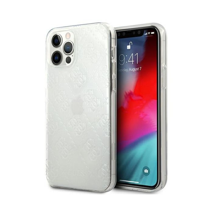 Guess Coque transparente motif 3D pour iPhone 12 Pro Max Multicolore - vue 4