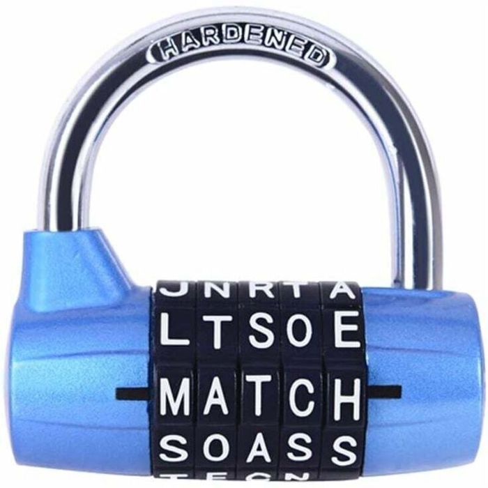 Cadenas à combinaison - Unbrand - Combinaison réinitialisable à 5 chiffres - 100 000 combinaisons possibles