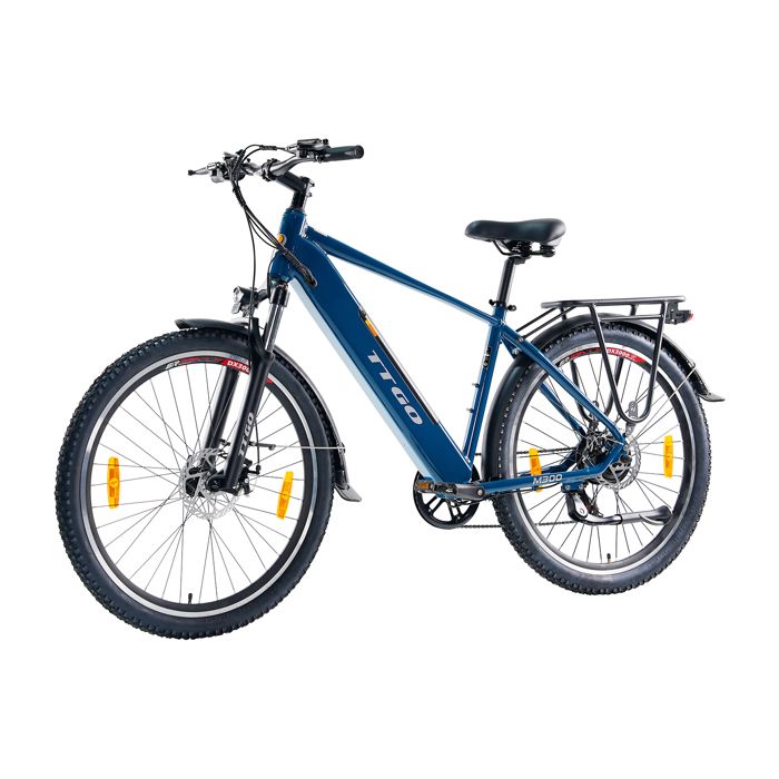 Vélo Électrique TTGO M300 VTT 27 5 Pouces – Moteur 250W Batterie 36V 20Ah Autonomie 100-120 Km Bleu