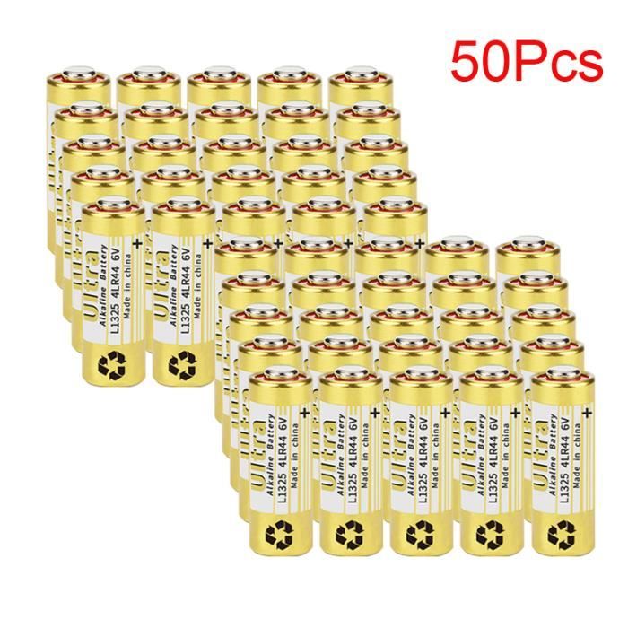 Pistolet Peinture Batterie Lot DE 20 Piles Batteries ALCALINE 4LR44 6V 4A76 476A Pour Collier Pour Chien ANTIABOIEMENT Anti Repulsif Ultrason