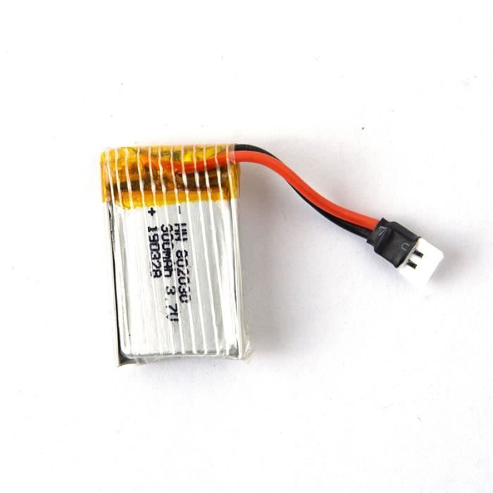2 Batteries Drone RC 3.7V 3000mAh Pour S6 G6 - Avec Câble 3 En 1 - Longue Durée