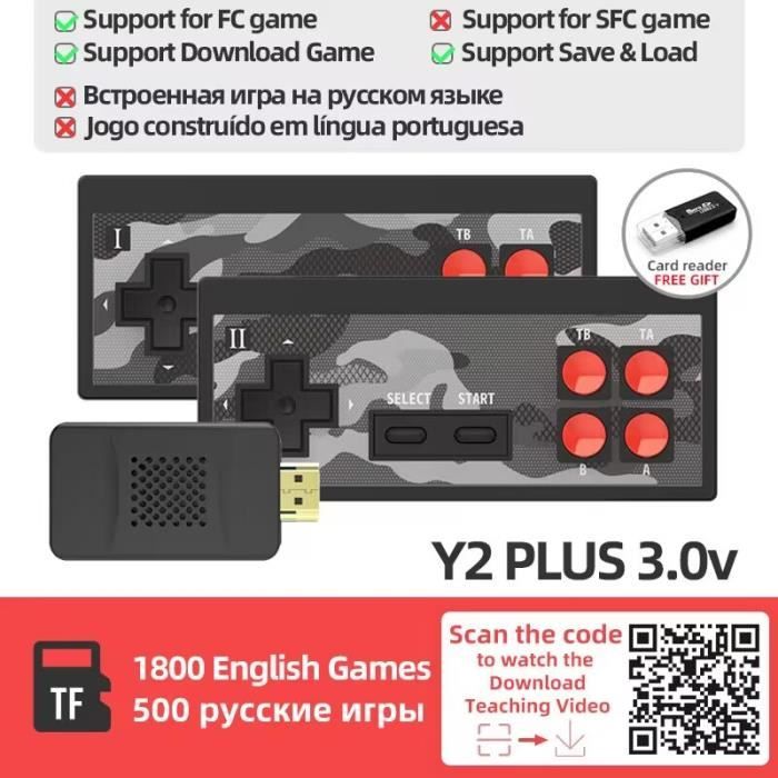 Console Jeu Rétro Neocade GO15 - 30 Jeux Intégrés (VISCO & PIKO), 2 Manettes Sans Fil, Sortie HDMI 720P
