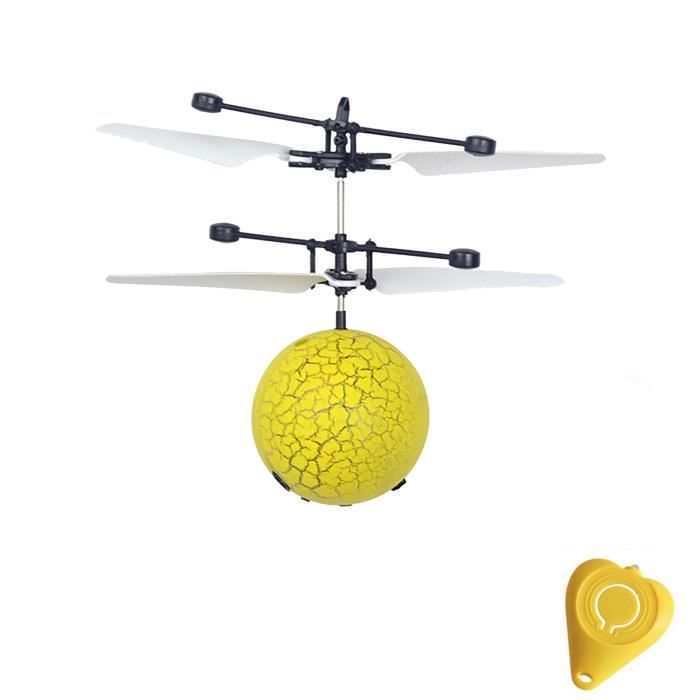 Boule volante disco colorée, avion à induction avec télécommande, adapté aux enfants de plus de 8 ans et aux adultes - Maison