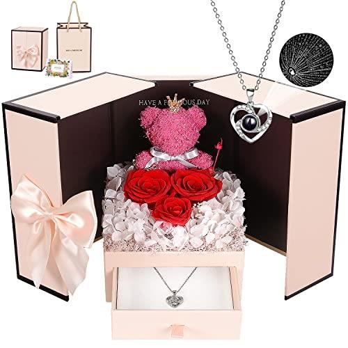 Collier coeur - Coffret à bijoux - Coffret cadeau Luxe femme - Cadeau Saint Valentin Collier coeur - Coffret à bijoux - Coffret cadeau Luxe femme - Cadeau Saint Valentin
