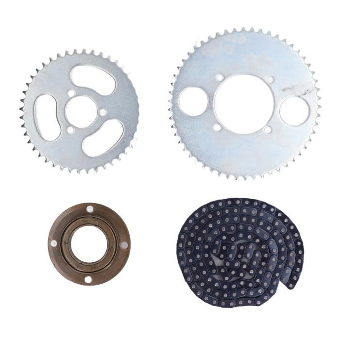 Kit Catena E Pignoni T8F Per Kart - 11T Anteriore E 44T Posteriore - In Acciaio Per Mini Moto E ATV - Foto 9