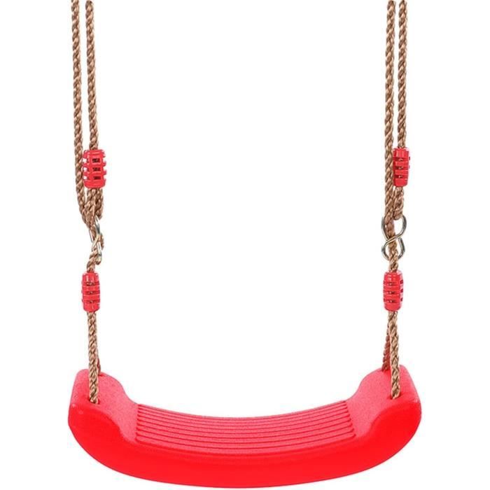 Small Foot 11585 – Balançoire Flexible Résistante Aux Intempéries, Siège élastique Antidérapant, Charge 100 Kg – Pour Enfants Et Adultes