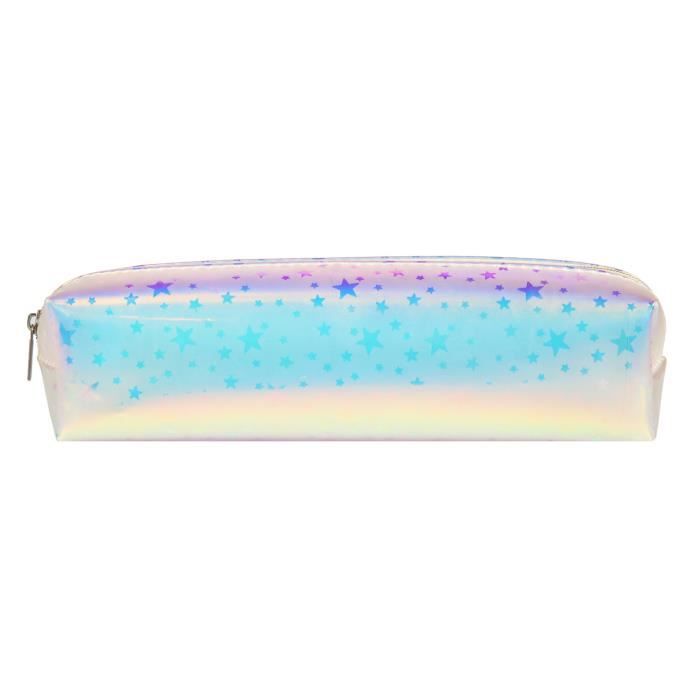 Trousse Scolaire Seven Round Plus - Mercoledi - Multicolore, Avec Rangements élastiques Et Organisateur Intérieur | Idéale Pour Sac à Dos