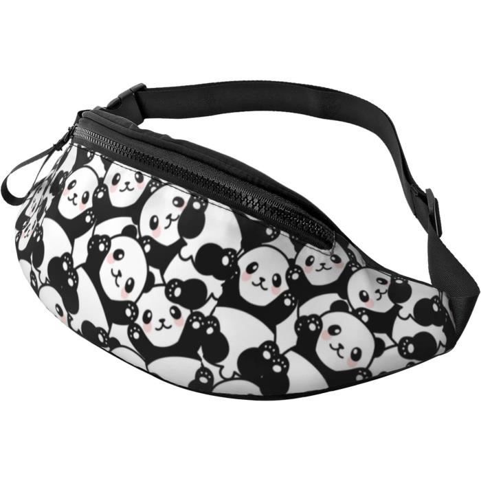 Funny Panda Sac Banane Avec Sangle R glable Pour Le Sport Le