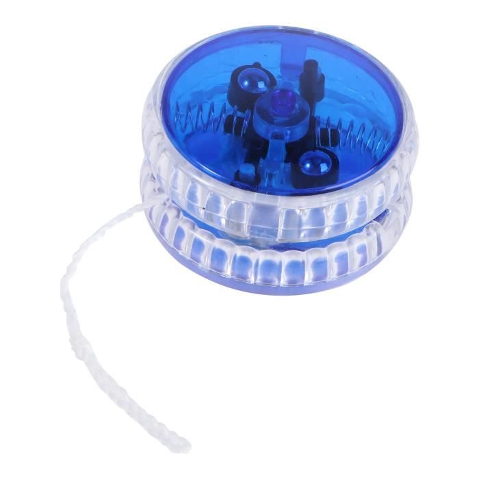 Bleu ciel - Yoyo Lumineux LED Bleu à Paillettes pour Enfant, 1