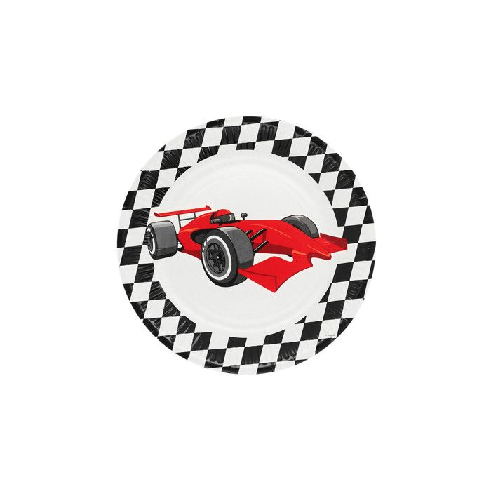 Amscan Lot De 8 Assiettes Rondes En Carton Multicolore Baby In Bloom