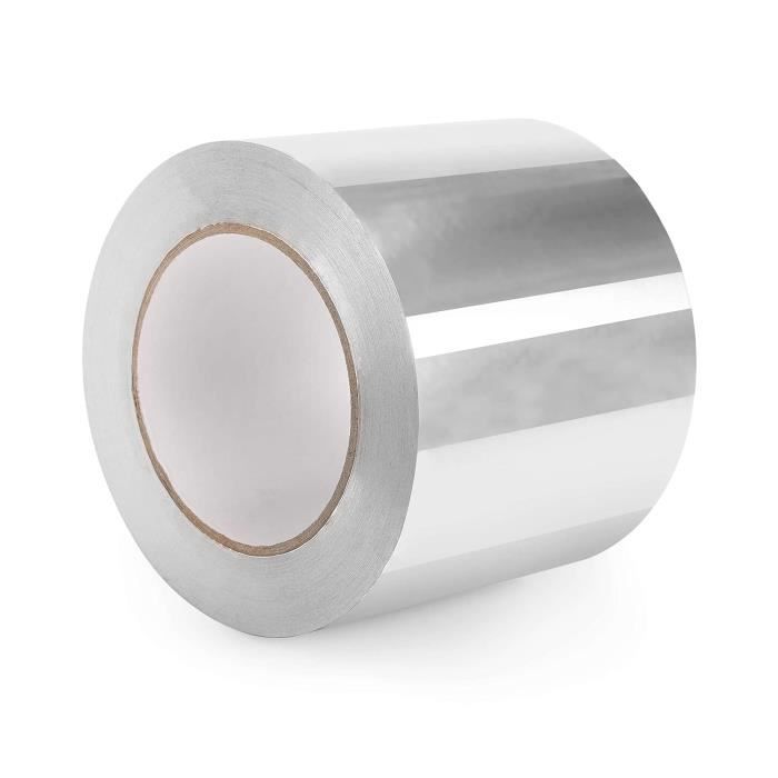 Ruban Adhésif Aluminium Haute Qualité 5/10/20m X 3/5cm - Résistant, Pour Cuisine, Automobile, Bricolage