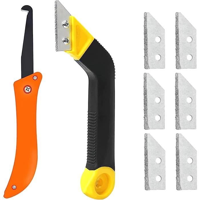 Kit De Grattoir Pour Joints De Carrelage - Outil De Décapage De Coulis - Idéal Pour Nettoyage Et Rénovation