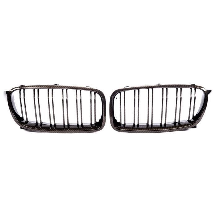 Katigan Garniture de Couvercle de Cadre de Grille Avant en Forme de V en Fibre de Carbone pour Alfa Romeo Giulia 2016-2018 Katigan Garniture de Couvercle de Cadre de Grille Avant en Forme de V en Fibre de Carbone pour Alfa Romeo Giulia 2016-2018