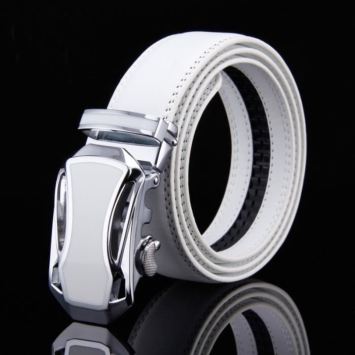 Ceinture blanche femme luxe