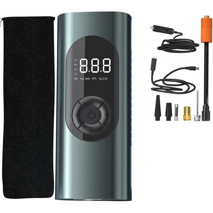 Pompe à Air électrique Rechargeable XiXiRan 6000mAh – 5 Buses, Gonflage/dégonflage Rapide, Pour Matelas, Bouées, Piscine, USB, étui De Rangement