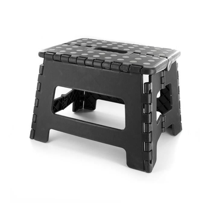 Marche pied - Autres - Compact - Pliable - Noir - Charge maximale 150 kg
